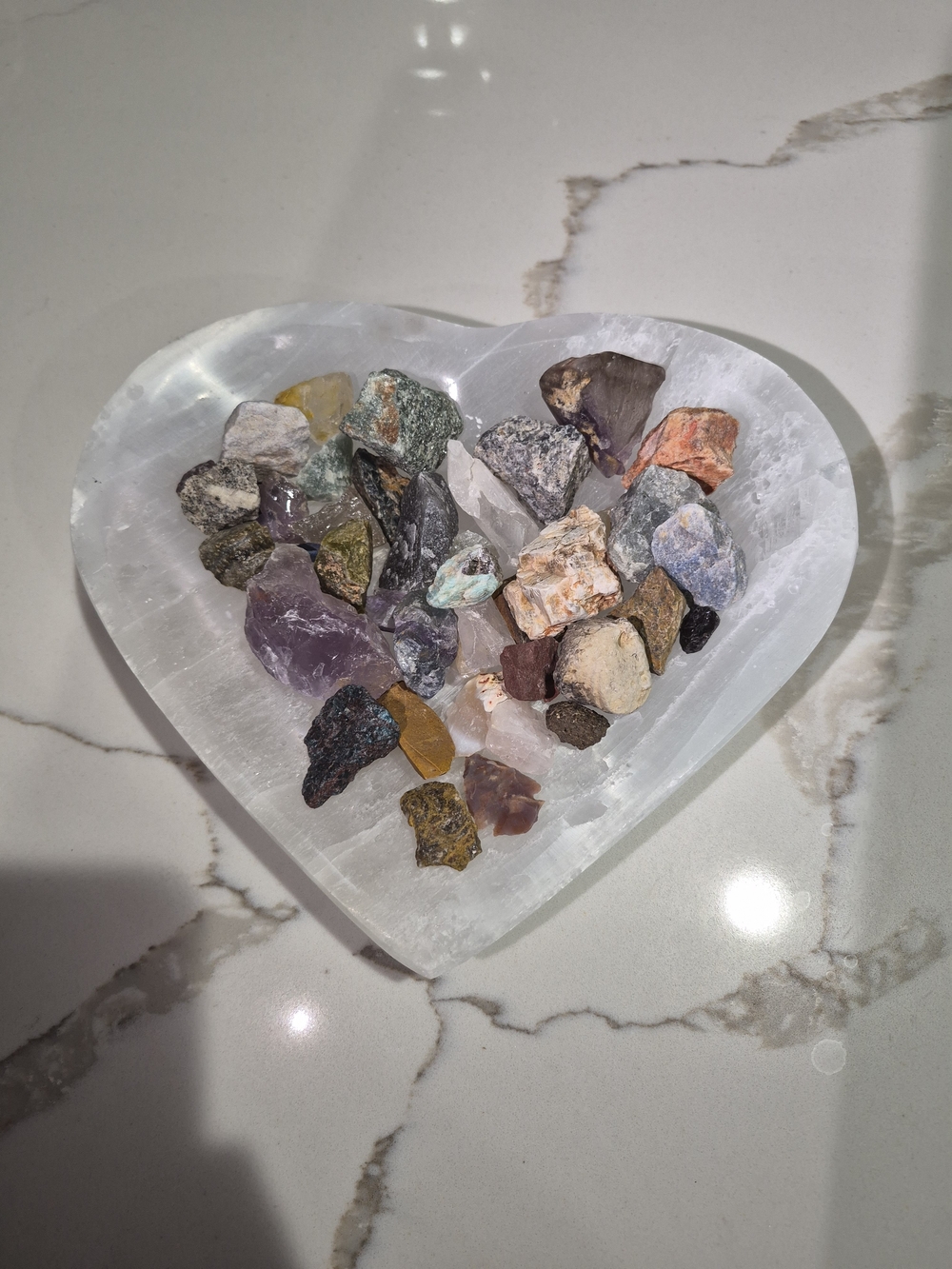 Mixes Raw Crystal Tumbles (Bowl Not Included)